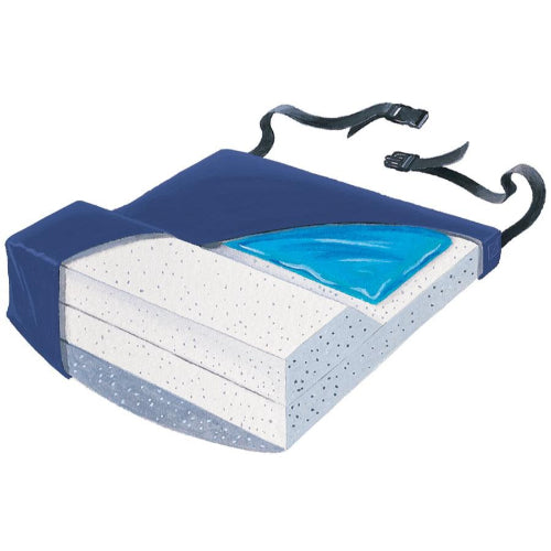 Skil-Care Anti-Thrust Gel-Foam Cushion, Soft Base with Low-Shear II Cover