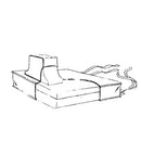 Medical-grade wheelchair cushion featuring fluid-proof vinyl and Low-Shear I cover to prevent skin friction and support incontinence care. Moovkart