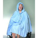 Skil-Care Shower Poncho with Long Back for Comfort, Warmth, and Privacy During Bathing and Hair Washing. Moovkart