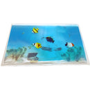 Skil-Care Gel Aquarium Activity Pad with four colorful fish, providing sensory therapy and tactile stimulation. Moovkart