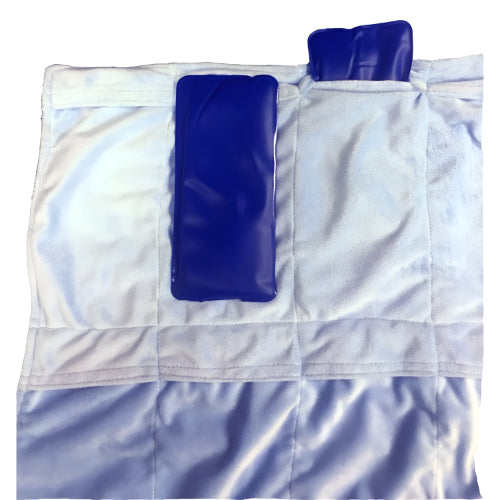 Skil-Care Adjustable Weighted Blanket – 5 lbs Customizable Weight for Calming Sensory Support & Improved Relaxation, Moovkart.