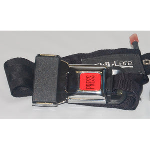 Skil-Care Metal Press Release Seat Belt with Adjustable Loop Attachment