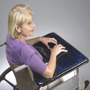 Skil-Care Gel-Top Sensory Tray – White Vinyl, Lift-Away Design, Tactile & Visual Stimulation for Wheelchair Users. Moovkart.