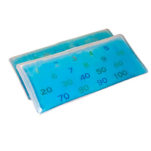 Skil-Care Number Gel Packs – Sensory Stimulation Pads for Tactile Exploration & Number Recognition, Ideal for Cognitive Learning. Moovkart.