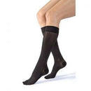 Jobst UltraSheer 30-40 mmHg Knee-High Compression Stockings, Black (Pair), offer stylish compression for circulation and vein support. Moovkart