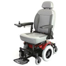 Shoprider 6Runner Power Wheelchair, 14-Inch Wheels, Mid-Wheel Drive and 450 lbs Capacity, Red