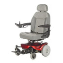 Shoprider 6Runner Power Wheelchair, 14-Inch Wheels, Mid-Wheel Drive and 450 lbs Capacity, Red