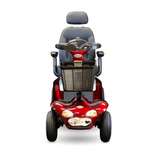 Shoprider Enduro XL4 Plus Mobility Scooter, Heavy-Duty 500 Lb Capacity, 12-inch Wheels and Suspension, Red, 56 x 27 Inches