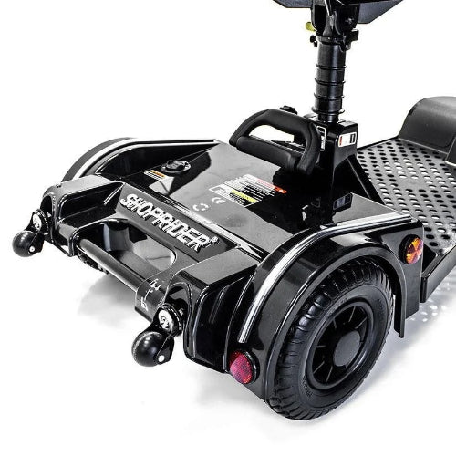 Shoprider Echo 4-Wheel Folding Travel Scooter, Black