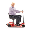 Shoprider Echo 4-Wheel Folding Travel Scooter, Red