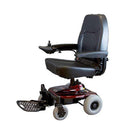 Shoprider Jimmie Power Chair, Compact Folding Electric Wheelchair with Black Seat, Lightweight