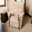 Stander EZ Stand & Go mobility aid with ergonomic handles and adjustable chair frame,Moovkart