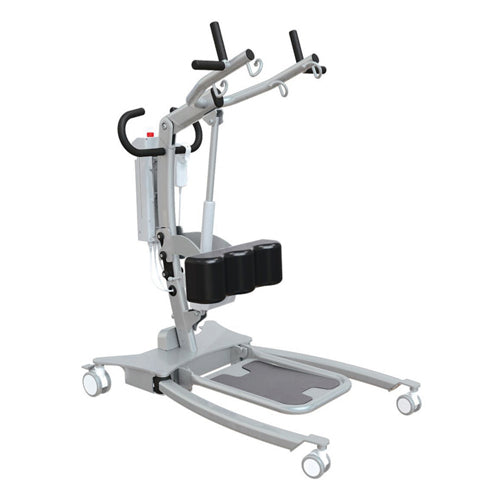 Drive Medical Sit To Stand Lift,manual base operation, dual controls, and patient-friendly features, Moovkart.