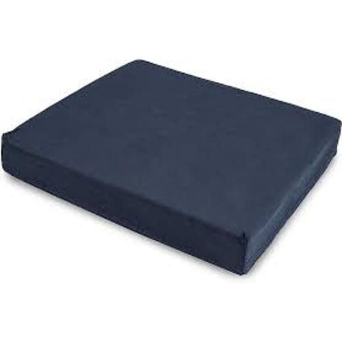 DMI Wheelchair Foam Cushion with Cover, 18 x 16 x 4 Inches