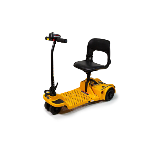 Shoprider Echo 4-Wheel Folding Scooter, Yellow