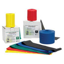 Thera-Band latex-free resistance band roll, black high resistance for strength training and rehab, Moovkart
