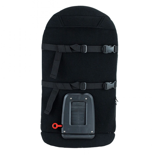 Fullback Backrest with Height Adjustment and Contoured Comfort,Moovkart