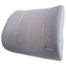 Vive Health Lumbar Cushion Foam with Mesh Cover, Gray