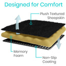 Vive Health Knee Walker Pad Cover – Soft Faux Sheepskin