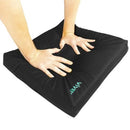 Vive Health Gel Cushion, 18×16 Inch Wheelchair Seat for Pressure Relief and Coccyx Support