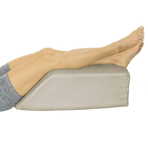 45-degree leg rest pillow with gel foam