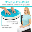 Vive Health Gel Swivel Seat Cushion with 360° Rotation and Pressure Relief