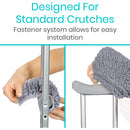 Vive Health Sheepskin Crutch Pads – Universal Fit & Comfort