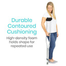 Vive Health Foam Crutch Pads and Hand Grips, 4-Piece Set for Youth/Standard Cructhes, Non-Slip Support