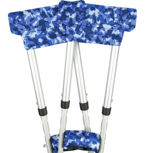 Vive Health Crutch Pads and Hand Grips for Standard and Youth