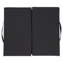 Vive Health Foldable Wheelchair Cushion, Black Design for Pressure Relief and Comfort