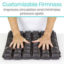 Vive Health Air Seat Cushion, Inflatable Foam with Pump, Mesh Cover