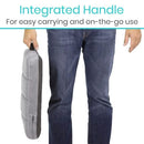 Vive Health Air Seat Cushion, Inflatable Foam with Pump, Mesh Cover