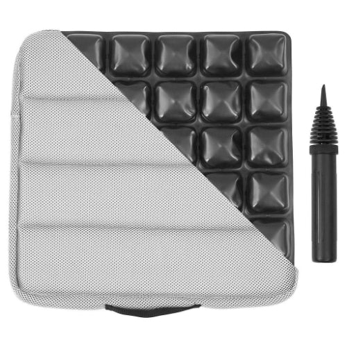 Vive Health Air Seat Cushion, Inflatable Foam with Pump, Mesh Cover