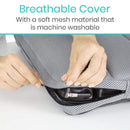 Vive Health Air Seat Cushion, Inflatable Foam with Pump, Mesh Cover