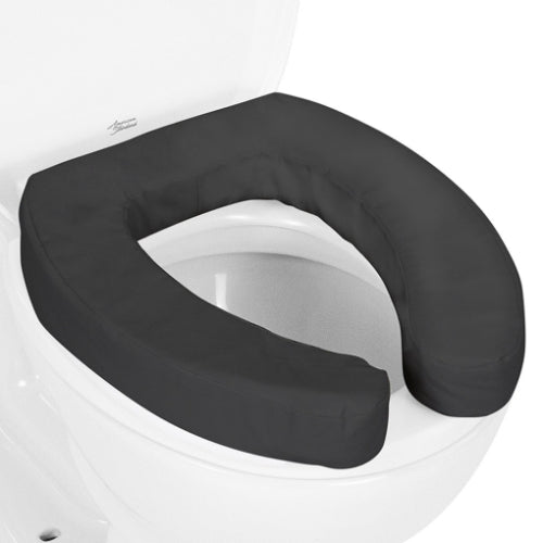 Vive Health Toilet Seat Cushion 2 Inches Soft, Black