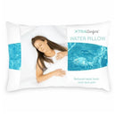 Vive Health Waterbase Pillow with fill valve for easy water-firmness customization, Moovkart