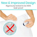 Vive Health Waterbase Pillow, Adjustable Water Base with Foam Layer, 26 × 18 Inches, White