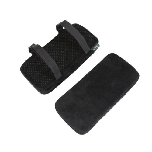 Vive Health Armrest Pads, Memory Foam, 2 Ct, Non-slip Cover, Black
