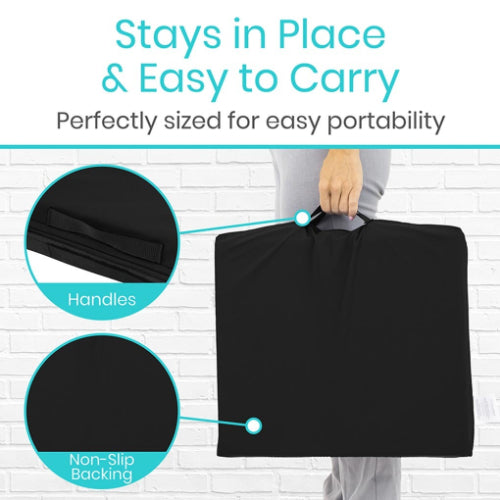 Vive Health Wheelchair Easy Clean Cushion, Medium