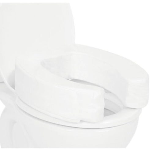 Vive Health Soft Toilet Seat Cushion, Black Foam, 4 Inches