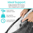 Portable Bed Wedge by Vive Health for Elevation and Posture Support, Moovkart.