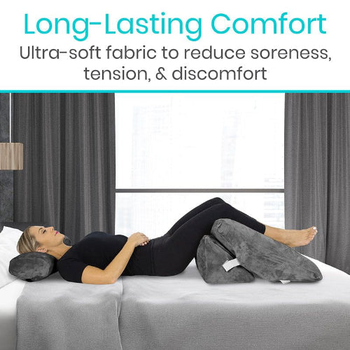 Vive Health Inflatable Bed Wedge for Sleeping and Sitting