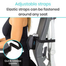 Vive Health Ice Lumbar Roll with Ergonomic Back Support Cooling Gel Pack and Adjustable Elastic Strap