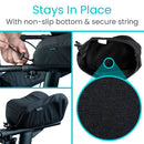 Vive Health Upright Walker Forearm Pads, Black