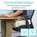 Vive Health Easy Rise Foam Cushion for Enhanced Mobility and Support, Gray