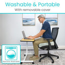 Vive Health Easy Rise Foam Cushion for Enhanced Mobility and Support, Gray