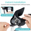 Vive Health Standard Forearm Crutch Pads with Non-Slip Grip and Zipper Closure