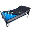 Vive Health Cooling Gel Mattress Overlay with Pressure Relief and Foam Core Pad. Moovkart
