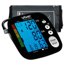 Vive Health Basic Blood Pressure Monitor, 2 User Memory, Cuff, Black