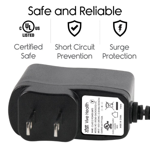 Vive Health 6V Power Adapter